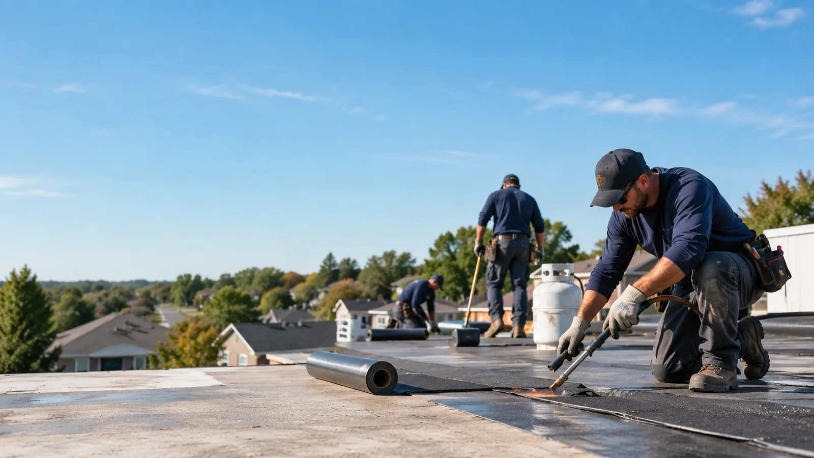 Flat Roof Leak Repair providers in Stanton, MI